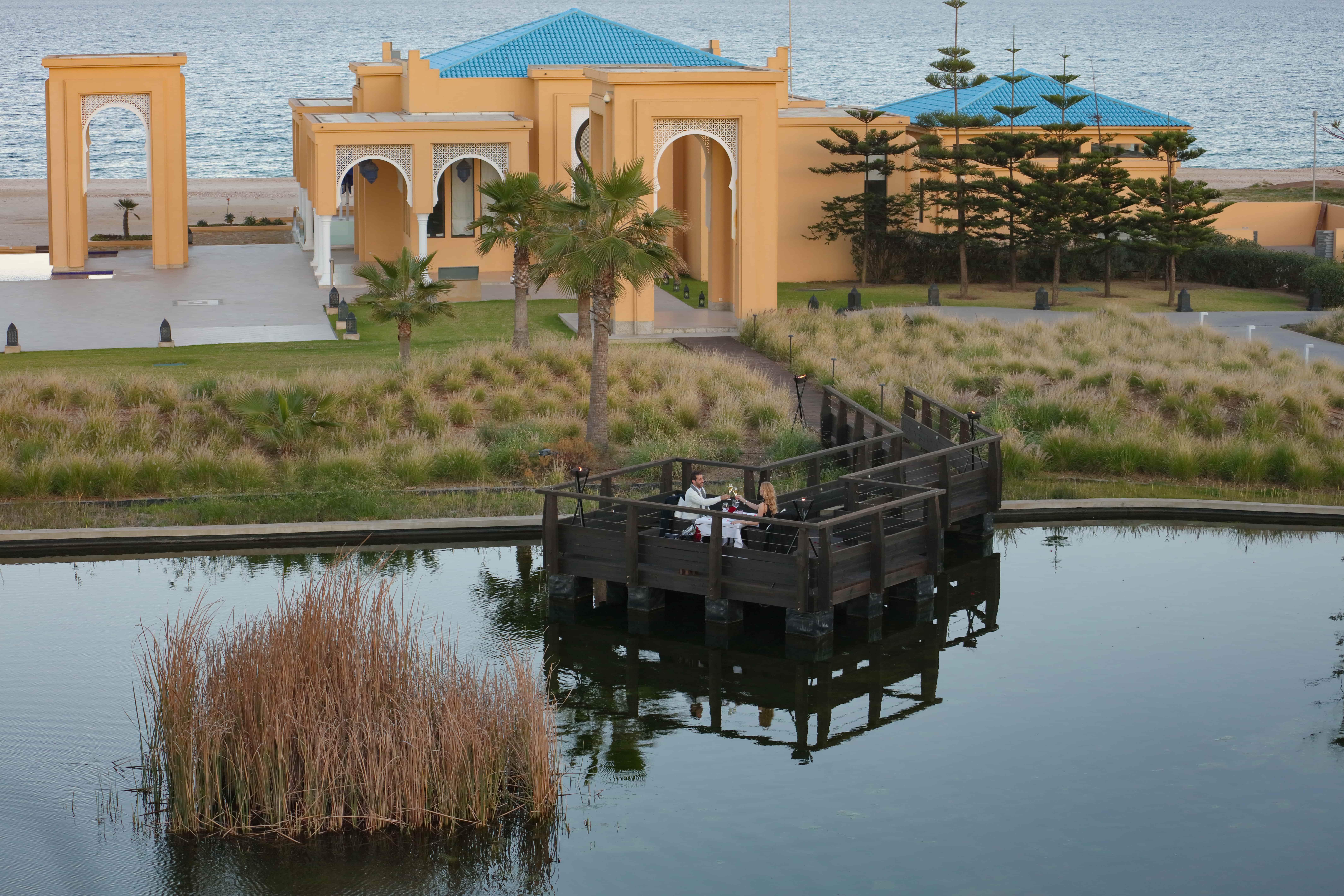 Morroco Romantic Dining by the Beach